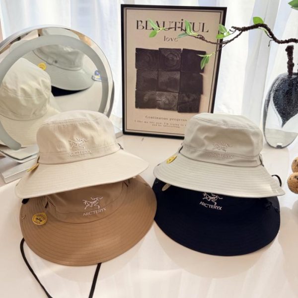 repliche,replica,perfette,siti di,affidabili,migliori siti,dove comprare,1:1,scarpe da ginnastica Cappello da pescatore Arc’teryx per attività all’aperto con protezione solare (H7816F)
