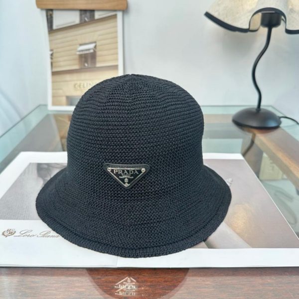 repliche,replica,perfette,siti di,affidabili,migliori siti,dove comprare,1:1,scarpe da ginnastica Cappello da pescatore di carta Prada (LAOLFF)