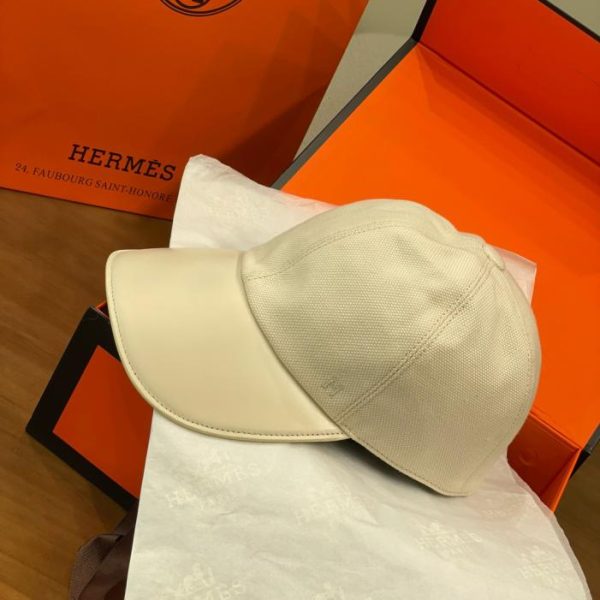 Cappellino da baseball Hermès a blocchi di colore (UJRY28)