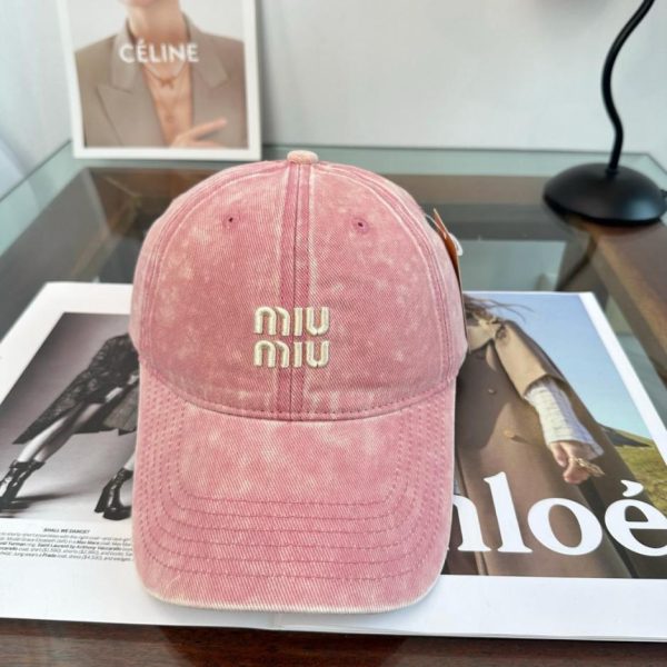 repliche,replica,perfette,siti di,affidabili,migliori siti,dove comprare,1:1,scarpe da ginnastica Nuovo cappellino da baseball di MiuMiu (FRLC25)