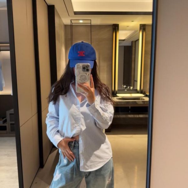 repliche,replica,perfette,siti di,affidabili,migliori siti,dove comprare,1:1,scarpe da ginnastica Nuovo cappellino da baseball di Celine (Y201BQ)