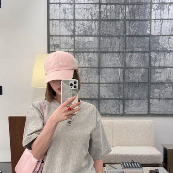 repliche,replica,perfette,siti di,affidabili,migliori siti,dove comprare,1:1,scarpe da ginnastica Nuovo cappellino da baseball classico, casual e di tendenza di Celine (0XAFES)