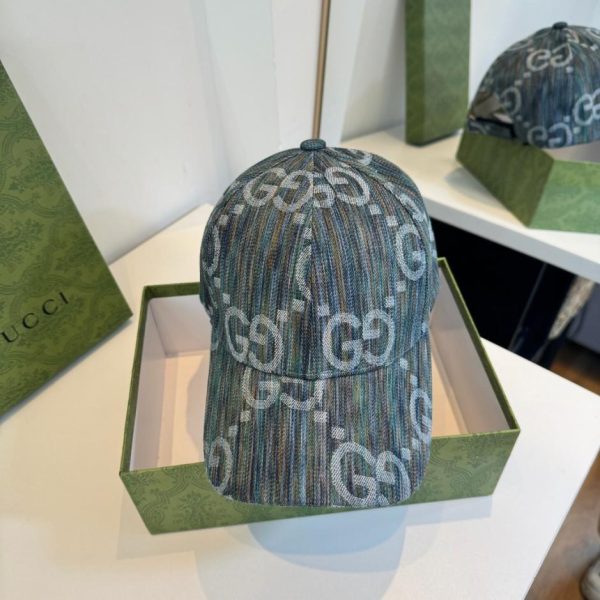 repliche,replica,perfette,siti di,affidabili,migliori siti,dove comprare,1:1,scarpe da ginnastica Cappellino da baseball Gucci, nuovo arrivo sul sito ufficiale GUCCI, con finitura jacquard denim (VHN8SK).