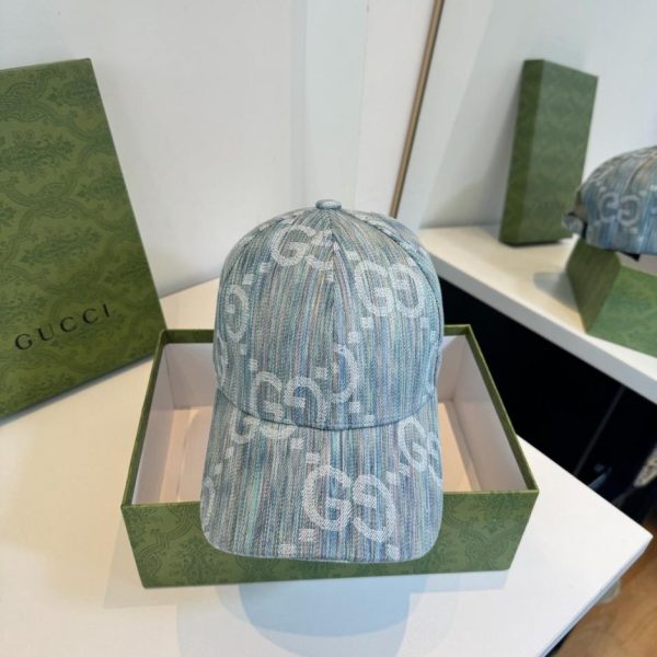 repliche,replica,perfette,siti di,affidabili,migliori siti,dove comprare,1:1,scarpe da ginnastica Cappellino da baseball Gucci, nuovo arrivo sul sito ufficiale GUCCI, con finitura jacquard denim (YL9AL6).