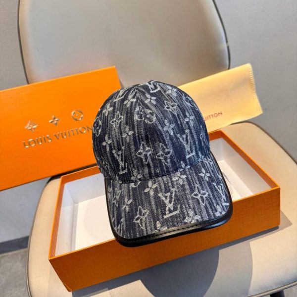 repliche,replica,perfette,siti di,affidabili,migliori siti,dove comprare,1:1,scarpe da ginnastica Nuovo cappellino da baseball Louis Vuitton, design originale, jacquard denim LV (Y0LUY7)