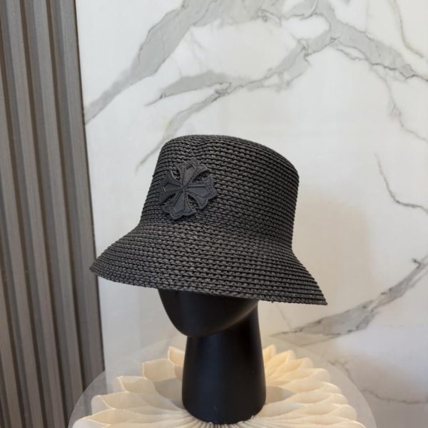 repliche,replica,perfette,siti di,affidabili,migliori siti,dove comprare,1:1,scarpe da ginnastica Cappello da spiaggia estivo Chrome Hearts (KB6EF4)