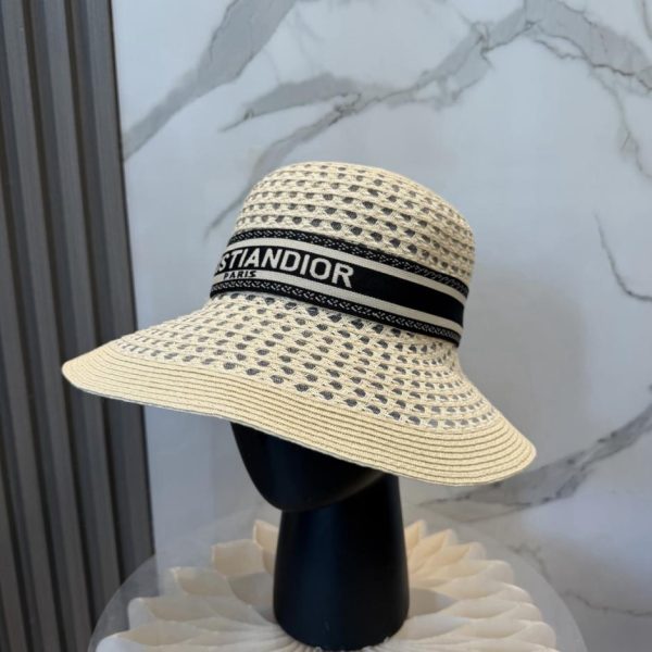 repliche,replica,perfette,siti di,affidabili,migliori siti,dove comprare,1:1,scarpe da ginnastica Cappello di paglia Dior, cilindro traforato (CAFUKF)
