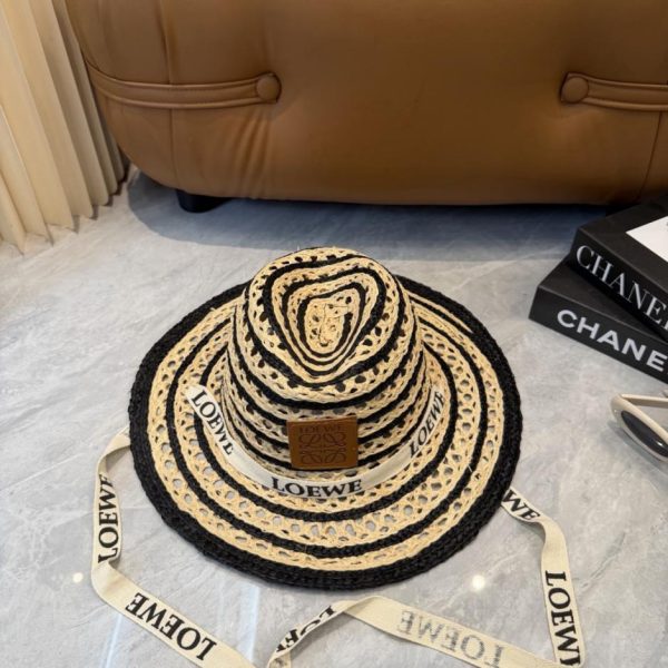 repliche,replica,perfette,siti di,affidabili,migliori siti,dove comprare,1:1,scarpe da ginnastica Cappello di paglia casual a tesa larga Loewe Primavera/Estate (DWQY77)