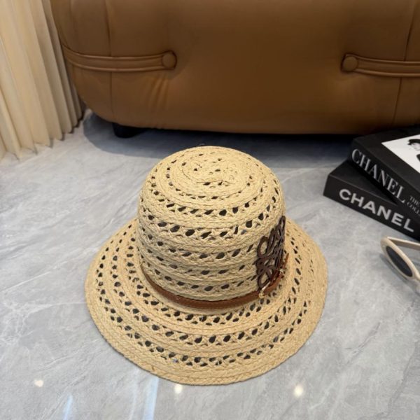 repliche,replica,perfette,siti di,affidabili,migliori siti,dove comprare,1:1,scarpe da ginnastica Cappello di paglia casual a tesa larga Loewe Primavera/Estate (WMVABL)