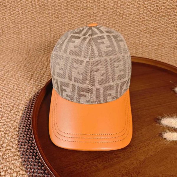 repliche,replica,perfette,siti di,affidabili,migliori siti,dove comprare,1:1,scarpe da ginnastica Fendi – Cappellino da baseball in pelle patchwork (RD2UXY)