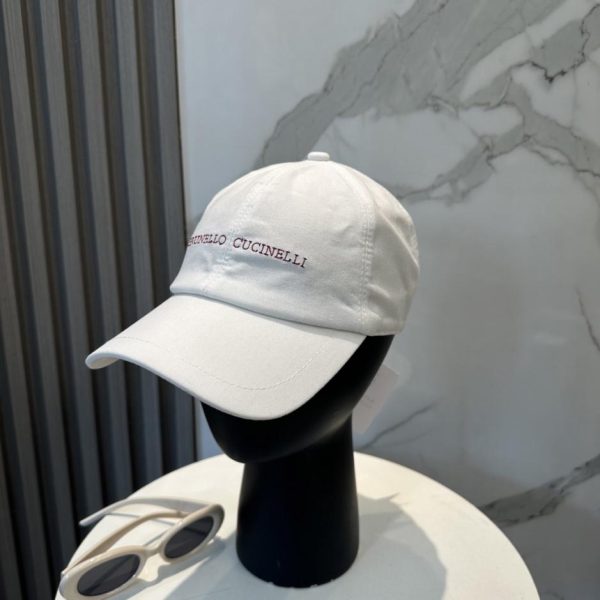 repliche,replica,perfette,siti di,affidabili,migliori siti,dove comprare,1:1,scarpe da ginnastica Brunello Cucinelli Nuovo cappellino da baseball in lino di alta qualità (EVQV22)