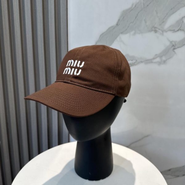 repliche,replica,perfette,siti di,affidabili,migliori siti,dove comprare,1:1,scarpe da ginnastica Cappellino da baseball in tela MIUMIU, replica 1:1, stampo personalizzato (KXDE00)