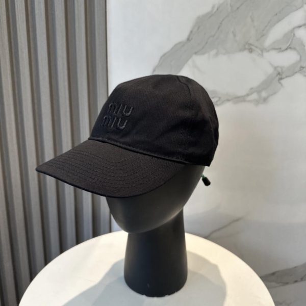 repliche,replica,perfette,siti di,affidabili,migliori siti,dove comprare,1:1,scarpe da ginnastica Cappellino da baseball in tela MIUMIU, replica 1:1, realizzato su misura (ZM59AJ)