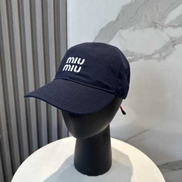 repliche,replica,perfette,siti di,affidabili,migliori siti,dove comprare,1:1,scarpe da ginnastica Cappellino da baseball in tela MIUMIU, replica 1:1, realizzato su misura (ZW82IE)