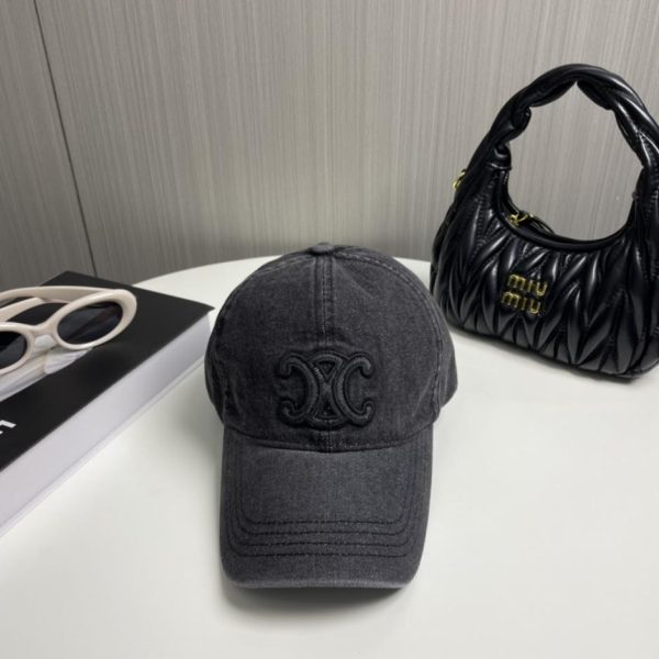 repliche,replica,perfette,siti di,affidabili,migliori siti,dove comprare,1:1,scarpe da ginnastica Nuovo arrivo: cappellino da baseball in denim Celine (KFQ318)