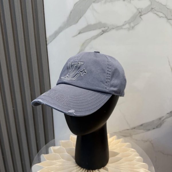 repliche,replica,perfette,siti di,affidabili,migliori siti,dove comprare,1:1,scarpe da ginnastica Cappellino da baseball di lusso ricamato Louis Vuitton (TIX352)