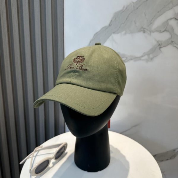 repliche,replica,perfette,siti di,affidabili,migliori siti,dove comprare,1:1,scarpe da ginnastica Loro Piana Nuovo berretto da baseball in lino di alta qualità (ZK25D7)
