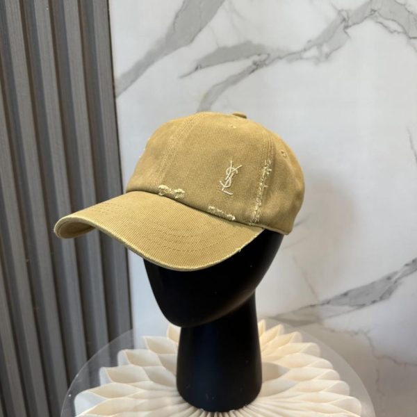 repliche,replica,perfette,siti di,affidabili,migliori siti,dove comprare,1:1,scarpe da ginnastica Cappellino da baseball ricamato YSL Saint Laurent (930K70)