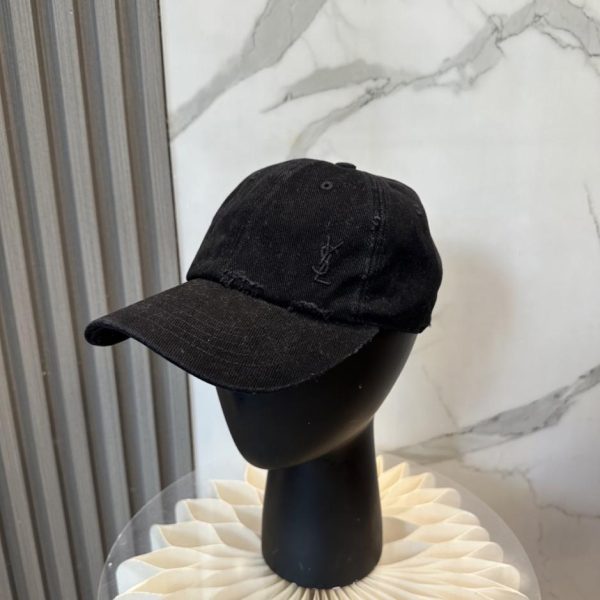 repliche,replica,perfette,siti di,affidabili,migliori siti,dove comprare,1:1,scarpe da ginnastica Cappellino da baseball ricamato YSL Saint Laurent (ERGMC3)