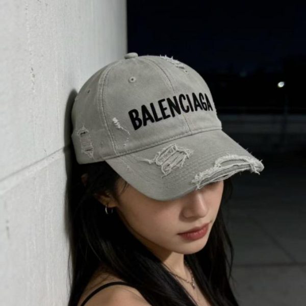 repliche,replica,perfette,siti di,affidabili,migliori siti,dove comprare,1:1,scarpe da ginnastica Cappellino da baseball Balenciaga lavato e effetto invecchiato (WEZ0X4)