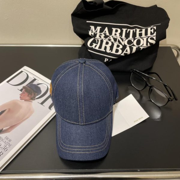 repliche,replica,perfette,siti di,affidabili,migliori siti,dove comprare,1:1,scarpe da ginnastica Nuovo cappellino da baseball ricamato di Miu (W3YJNB)