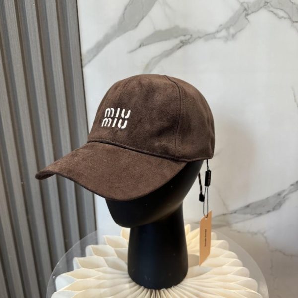repliche,replica,perfette,siti di,affidabili,migliori siti,dove comprare,1:1,scarpe da ginnastica Nuovo cappellino da baseball in pelle MIUMIU (5R906V)