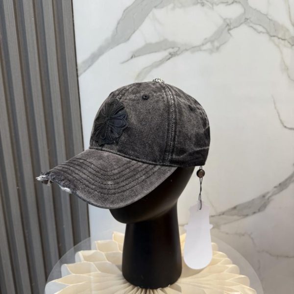 repliche,replica,perfette,siti di,affidabili,migliori siti,dove comprare,1:1,scarpe da ginnastica Nuovo cappellino da baseball Chrome Hearts in denim lavato di alta qualità (FHV41S)