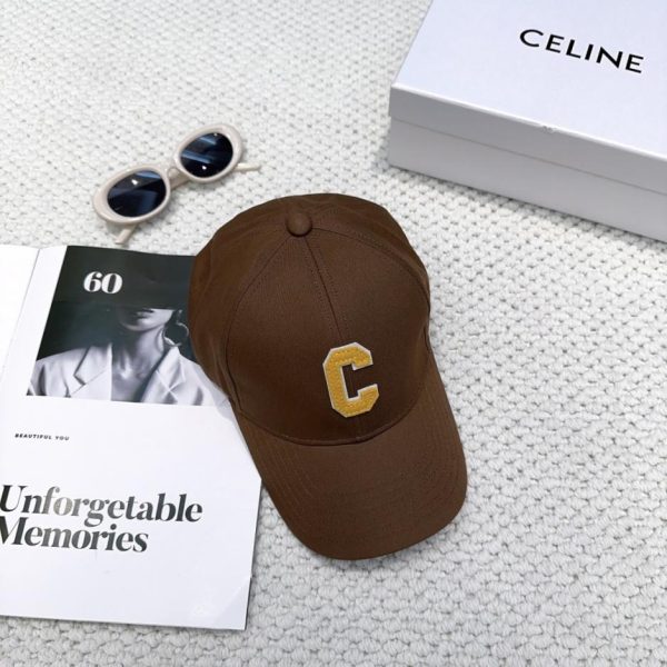 repliche,replica,perfette,siti di,affidabili,migliori siti,dove comprare,1:1,scarpe da ginnastica Versione per rivenditori del sito ufficiale CELINE, scritta minimalista, ultimo modello di cappellino da baseball in stile celebrità (2S9N5D)