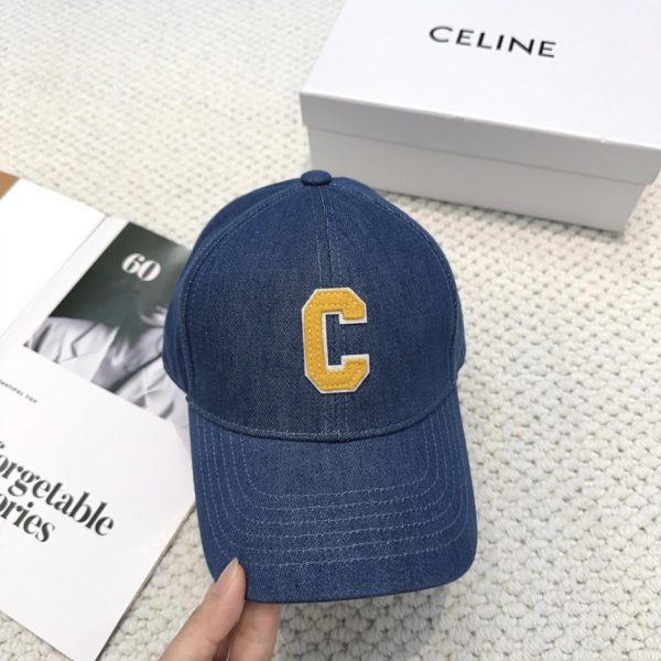 repliche,replica,perfette,siti di,affidabili,migliori siti,dove comprare,1:1,scarpe da ginnastica Versione per rivenditori del sito ufficiale CELINE, scritta minimalista, ultimo modello di cappellino da baseball in stile celebrità (4CZUM6)