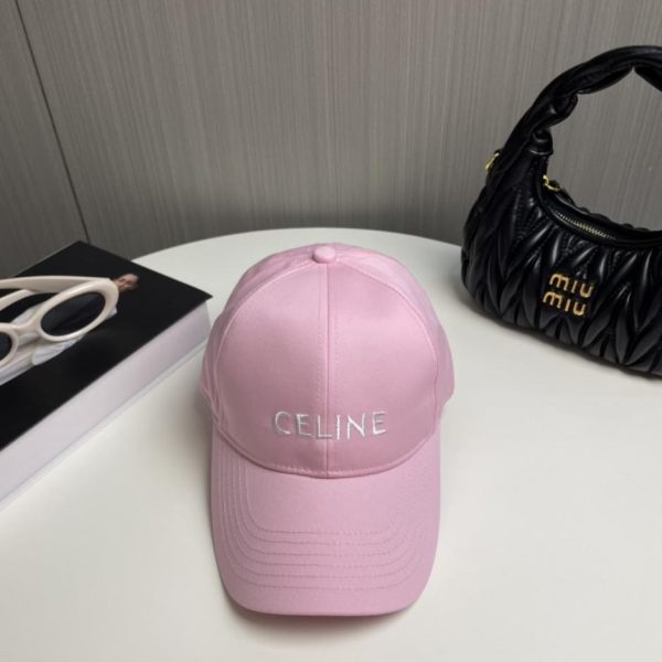 repliche,replica,perfette,siti di,affidabili,migliori siti,dove comprare,1:1,scarpe da ginnastica Versione per rivenditori del sito ufficiale CELINE, scritta minimalista, ultimo modello di cappellino da baseball in stile celebrità (8GJF48)