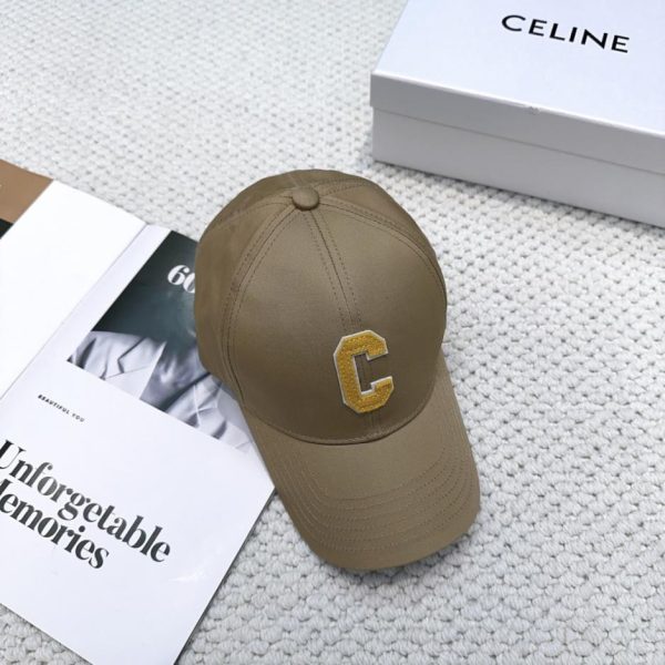 repliche,replica,perfette,siti di,affidabili,migliori siti,dove comprare,1:1,scarpe da ginnastica Versione per rivenditori del sito ufficiale CELINE, scritta minimalista, ultimo modello di cappellino da baseball in stile celebrità (X0MFFT)