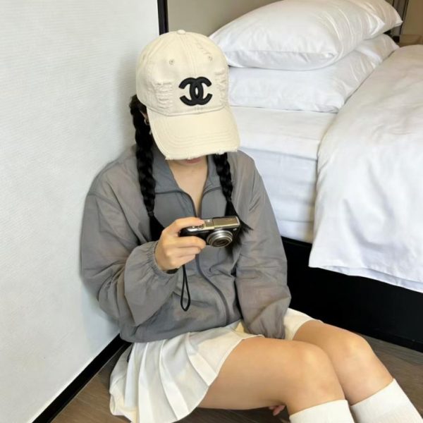 repliche,replica,perfette,siti di,affidabili,migliori siti,dove comprare,1:1,scarpe da ginnastica Nuovo cappellino da baseball di CHANEL (E6T23D)