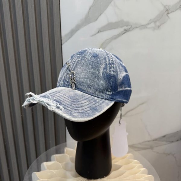 repliche,replica,perfette,siti di,affidabili,migliori siti,dove comprare,1:1,scarpe da ginnastica Nuovo cappellino da baseball Chrome Hearts in denim lavato di alta qualità (6QZWTL)