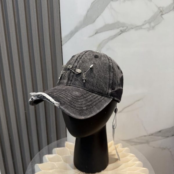 repliche,replica,perfette,siti di,affidabili,migliori siti,dove comprare,1:1,scarpe da ginnastica Nuovo cappellino da baseball Chrome Hearts in denim lavato di alta qualità (JXFUND)