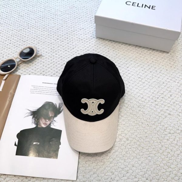 repliche,replica,perfette,siti di,affidabili,migliori siti,dove comprare,1:1,scarpe da ginnastica Versione per rivenditori del sito ufficiale CELINE, scritta minimalista, ultimo modello di cappellino da baseball in stile celebrità (7W1NHX)