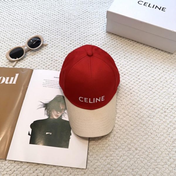 repliche,replica,perfette,siti di,affidabili,migliori siti,dove comprare,1:1,scarpe da ginnastica Versione per rivenditori del sito ufficiale CELINE, scritta minimalista, ultimo modello di cappellino da baseball in stile celebrità (HTQIT1)
