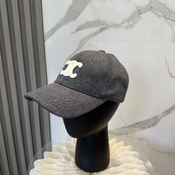 repliche,replica,perfette,siti di,affidabili,migliori siti,dove comprare,1:1,scarpe da ginnastica Cappellino da baseball in cashmere Celine Autunno/Inverno, design semplice (7NQYFY)