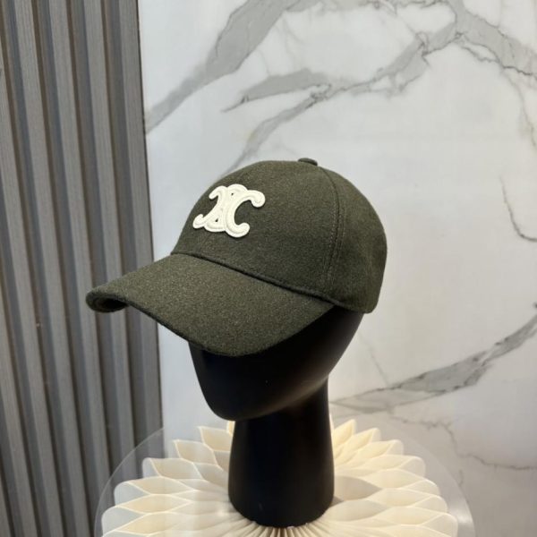 repliche,replica,perfette,siti di,affidabili,migliori siti,dove comprare,1:1,scarpe da ginnastica Cappellino da baseball in cashmere Celine, nuova collezione Autunno/Inverno, design semplice (A0RT3Q)
