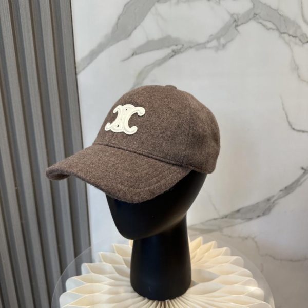 repliche,replica,perfette,siti di,affidabili,migliori siti,dove comprare,1:1,scarpe da ginnastica Cappellino da baseball in cashmere Celine, collezione Autunno/Inverno, modello semplice (C76LTE)