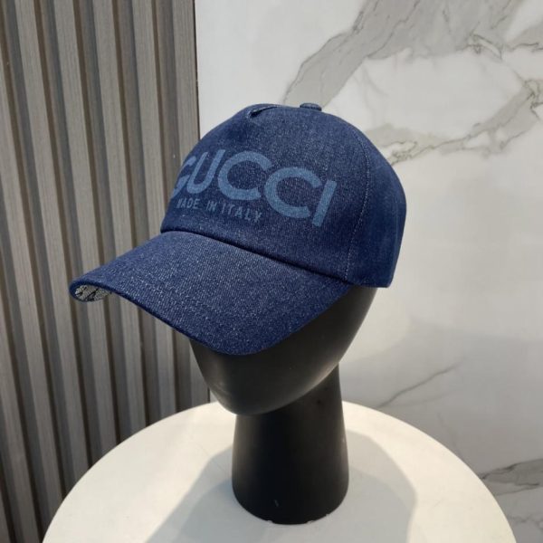 repliche,replica,perfette,siti di,affidabili,migliori siti,dove comprare,1:1,scarpe da ginnastica Nuovo cappellino da baseball in denim lavato GUCCI (DOGAID) dalla boutique
