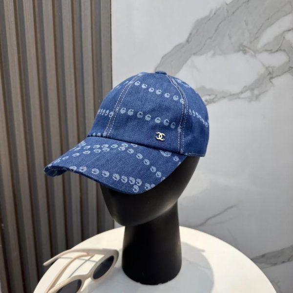 repliche,replica,perfette,siti di,affidabili,migliori siti,dove comprare,1:1,scarpe da ginnastica Nuovo cappellino da baseball in denim di alta qualità CHANELp (1HD43C)