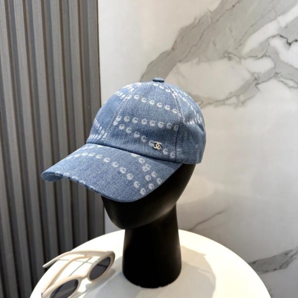 repliche,replica,perfette,siti di,affidabili,migliori siti,dove comprare,1:1,scarpe da ginnastica Nuovo cappellino da baseball in denim di alta gamma CHANELp (E9HQE7)