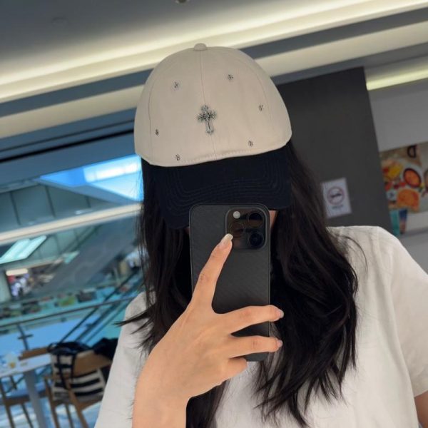 repliche,replica,perfette,siti di,affidabili,migliori siti,dove comprare,1:1,scarpe da ginnastica Cappellino da baseball Chrome Hearts stile coreano retrò effetto invecchiato e strappato, ideale per la primavera (H4FBVO)