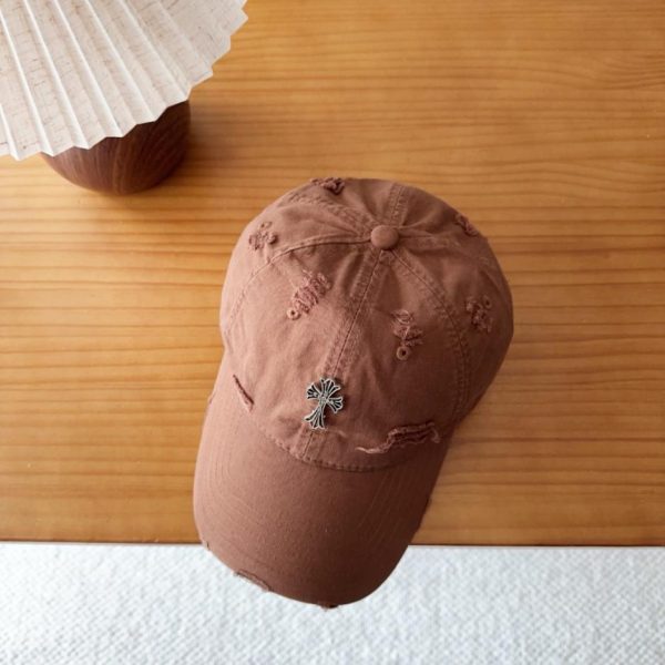 repliche,replica,perfette,siti di,affidabili,migliori siti,dove comprare,1:1,scarpe da ginnastica Cappellino da baseball Chrome Hearts stile coreano retrò effetto invecchiato e strappato, ideale per la primavera (TSOL8R)