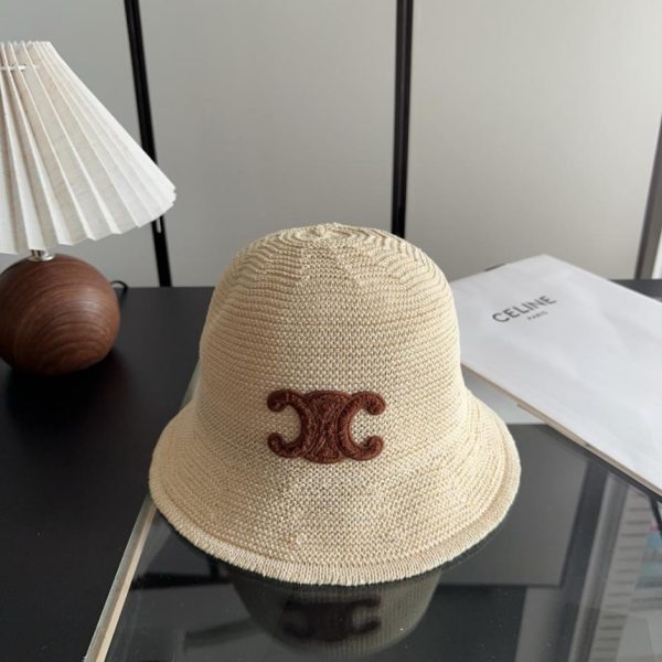 repliche,replica,perfette,siti di,affidabili,migliori siti,dove comprare,1:1,scarpe da ginnastica Cappello a secchiello/da pescatore Celine (21T90I)