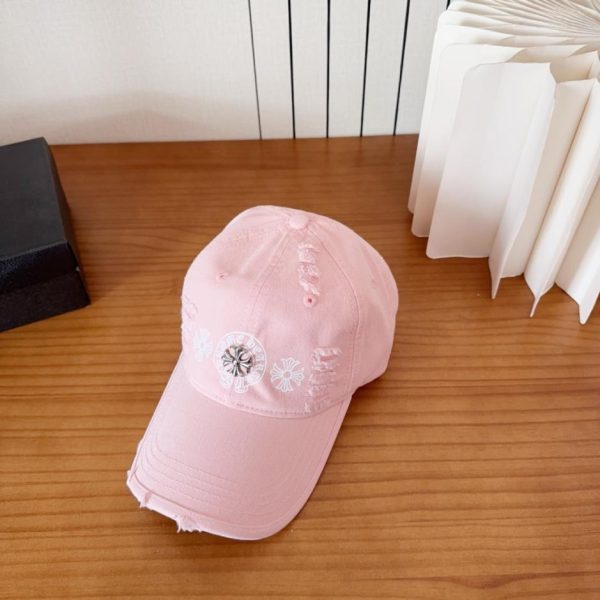 repliche,replica,perfette,siti di,affidabili,migliori siti,dove comprare,1:1,scarpe da ginnastica Cappellino da baseball Chrome Hearts stile coreano retrò effetto invecchiato e strappato, ideale per la primavera (3Q9I9D)