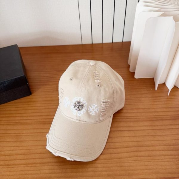 repliche,replica,perfette,siti di,affidabili,migliori siti,dove comprare,1:1,scarpe da ginnastica Cappellino da baseball Chrome Hearts stile coreano, retrò, effetto invecchiato e strappato, ideale per la primavera (3XL2CJ)