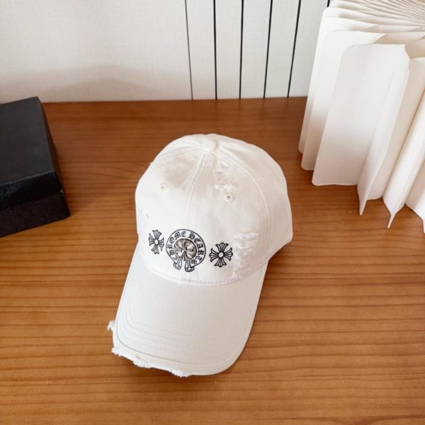 repliche,replica,perfette,siti di,affidabili,migliori siti,dove comprare,1:1,scarpe da ginnastica Cappellino da baseball Chrome Hearts stile coreano retrò effetto invecchiato e strappato, ideale per la primavera (85A715)