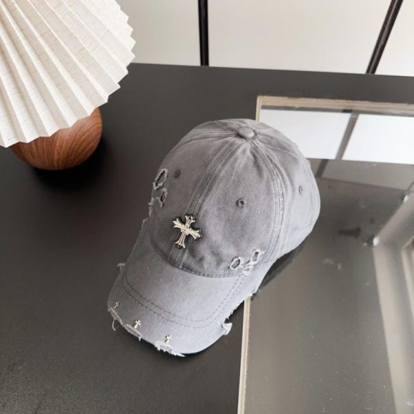 repliche,replica,perfette,siti di,affidabili,migliori siti,dove comprare,1:1,scarpe da ginnastica Cappellino da baseball Chrome Hearts stile coreano retrò effetto invecchiato e strappato, ideale per la primavera (WYQ89U)
