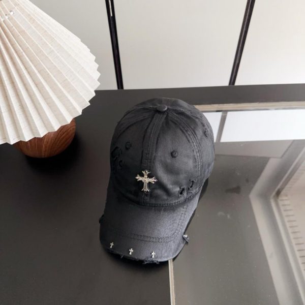repliche,replica,perfette,siti di,affidabili,migliori siti,dove comprare,1:1,scarpe da ginnastica Cappellino da baseball Chrome Hearts stile coreano retrò effetto invecchiato e strappato, ideale per la primavera (YTR5F4)